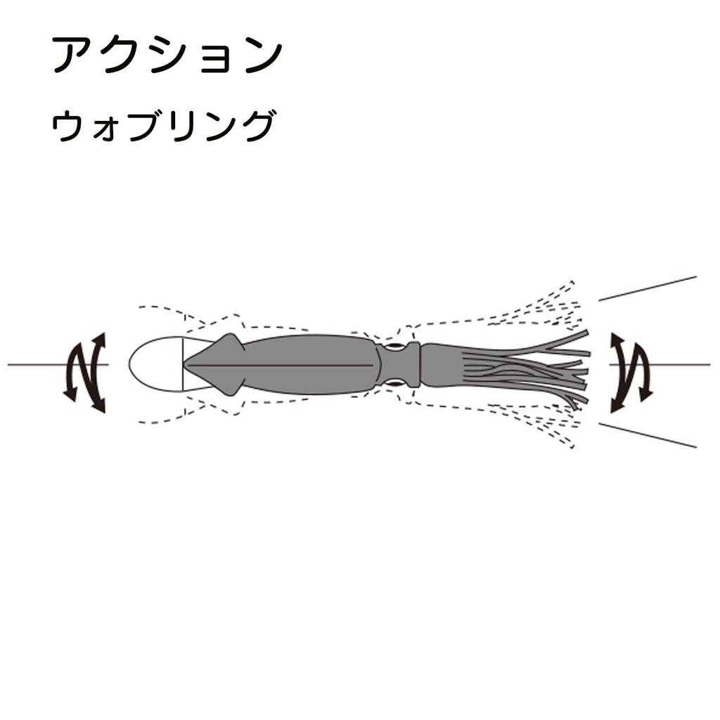 YO-ZURI 3D Squat (S) 140mm Color: Akakin [Trolling]