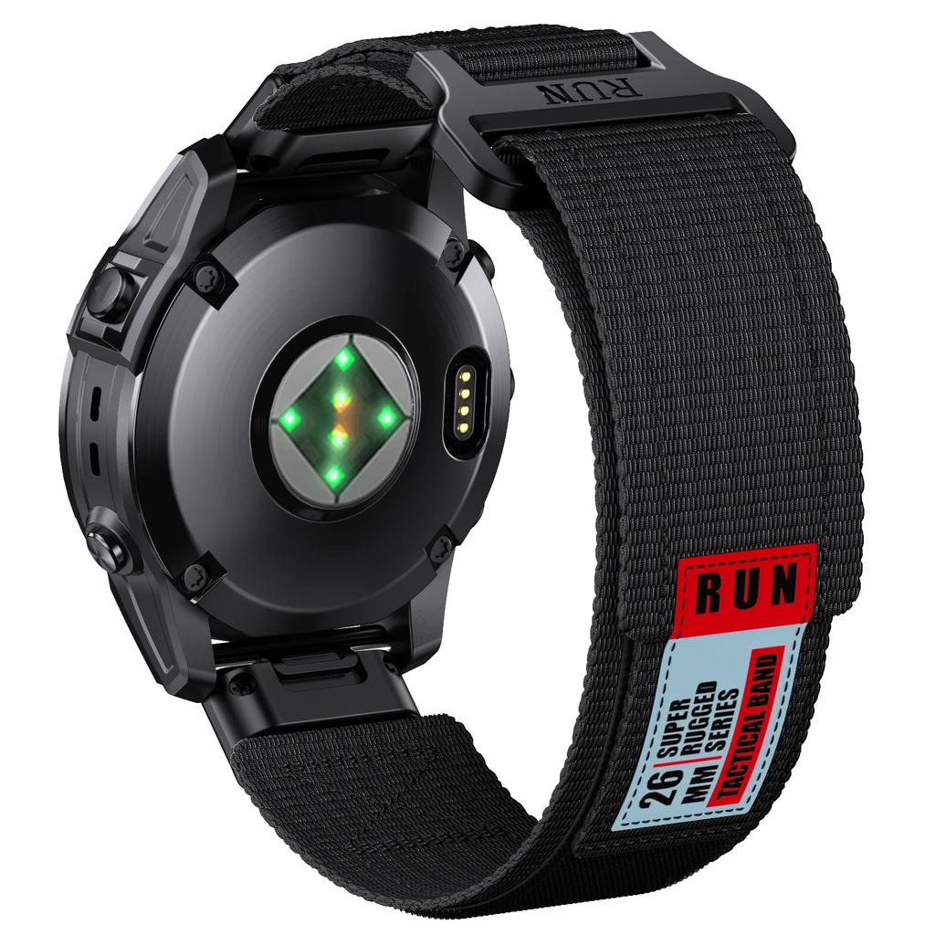 22/26mm Nylon Quick Release Strap for Garmin Fenix 7 7X Pro 6 6X 5 5X Plus QuickFit Strap Instinctive 2 Replacement Bracelet