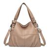 High Quality Soft Leather Handbags for Women 2023 Vintage Women's Shoulder Messenger Bag Luxury Large Capacity Female Sac A Main