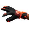 Uhlsport For Use Durable Soccer GK Keeper Gloves Soft Resist 1011318 01 7 Flow Orange X White X Black (Uhlsport) Matches/practice