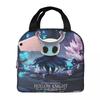 Hollow Knight Funny Games Thermal Insulated Lunch Bag for School Portable Food Bag Container Cooler Thermal Lunch Box