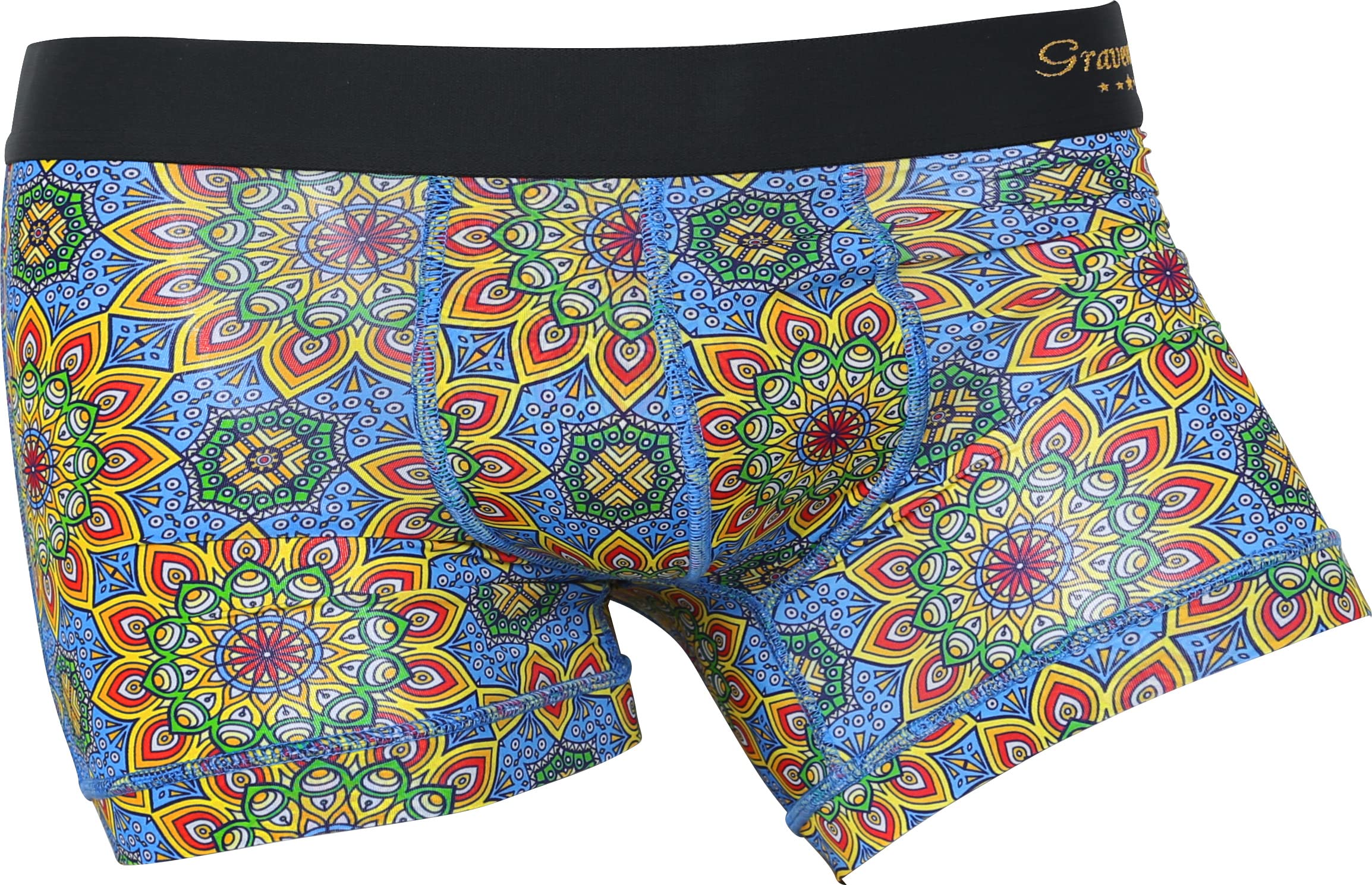 

Grave Vault Short Boxer Perfect for Day or Made in this nylon boxer brief features a stylish print featuring the Like You Just the Way You pattern