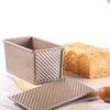 Carbon Steel Loaf Pans with Lid for Perfect Toast Bread Baking for Homemade Rectangular Bread Mould for Pastry