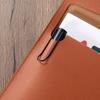 Faux Leather Document Bag, Business Information Bag, A4 Folder, School and Office Supplies, Storage Bag
