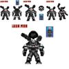 X1159 Superhero Mech War Robot Toy Plastic Building Blocks Set