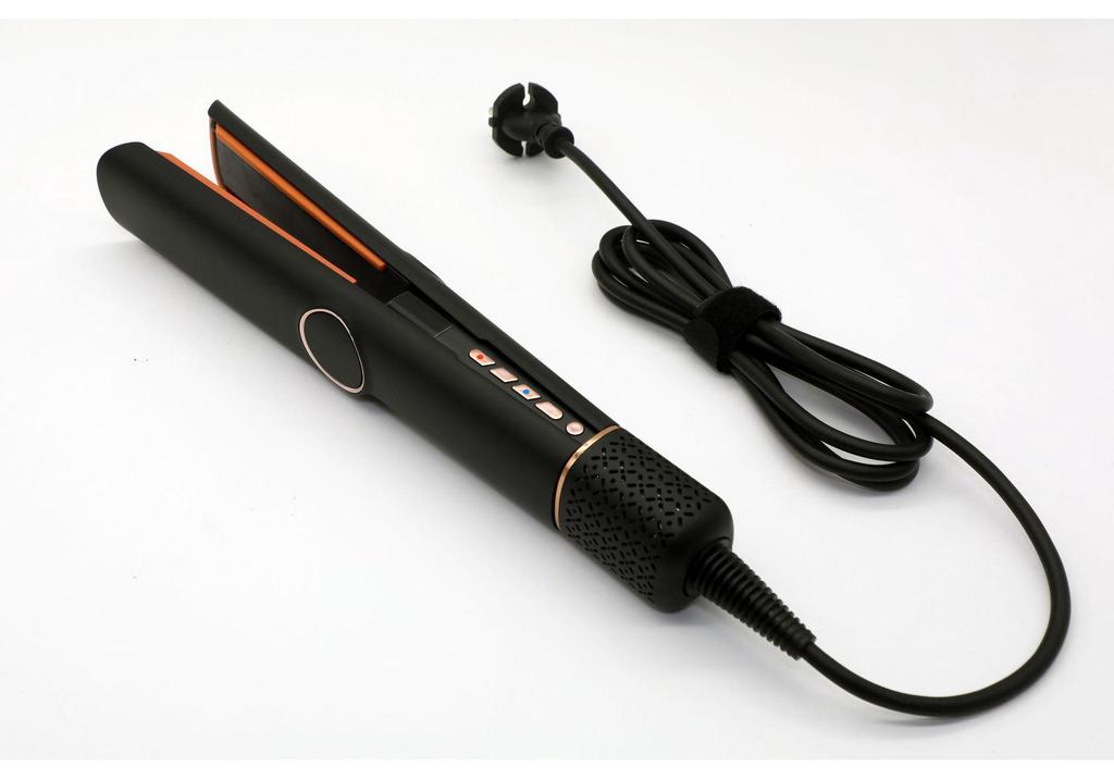 Multifunction High-Speed Hair Dryer & Straightener with Hot/Cold Air & Negative Ions for Salon and Home Use