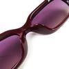 Excellent CHANEL sunglasses COCO Mark Oval Shape Eyewear Burgundy Gold Women 5544-A Used