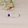 Lapis Lazuli Ring, 925 Sterling Silver Minimalist Ring, Gift for her, Mother's Day Gifts.