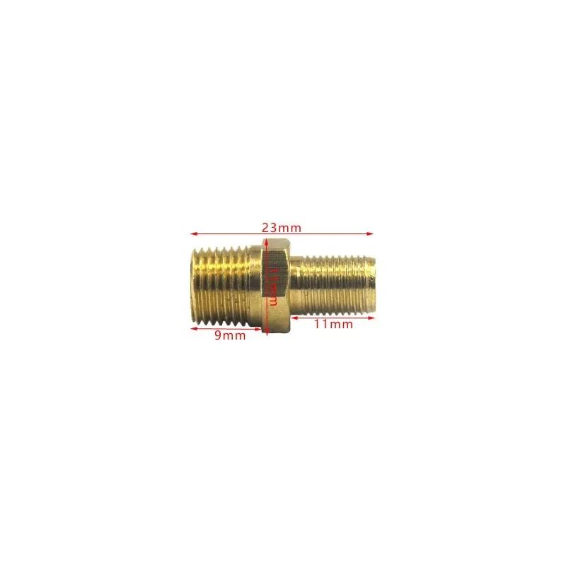 1/4 NPT 1/8 NPT M10 Air Compressor Tanks Fill Valve Anti-Corrosion Brass Schrader Valve Automobile Tire Valve Core Tire Coppe