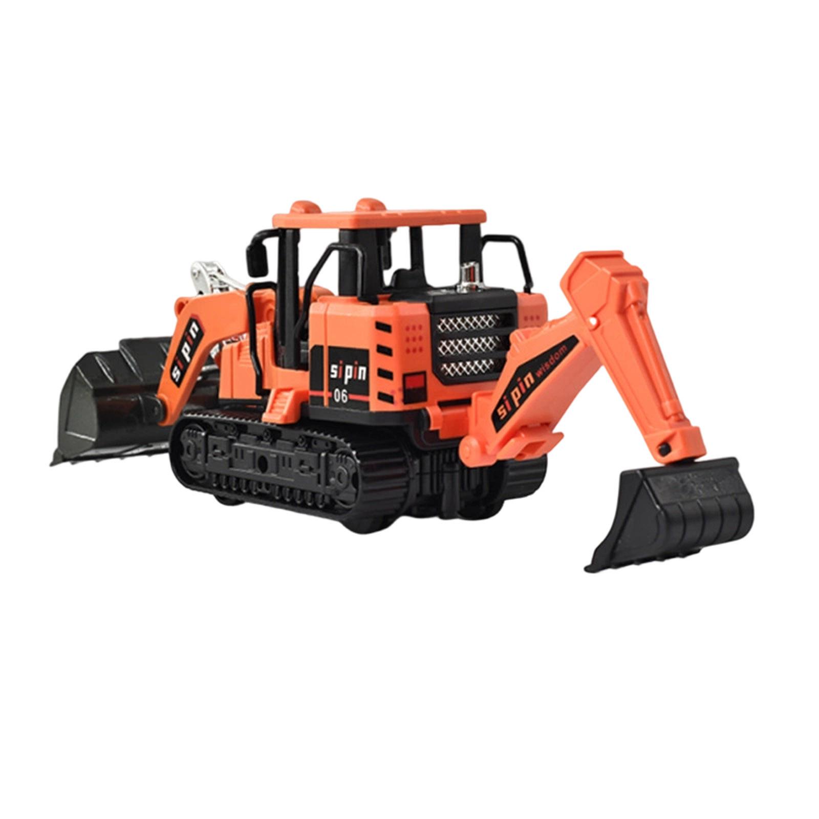 

Имитация Сплав Экскаватор Детский Экскаватор Инженерная Машина Игрушка Мальчик Малыш Бульдозер Игрушечная Машина One Size