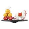 Seto Pottery Company 2026 Zodiac Figurine - Compact Horse Ornament - New Year's Decoration - Good Fortune - Treasure-Pulling Parent and Child Horse -