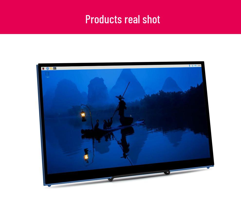 17.3-inch IPS Touchscreen Monitor for Raspberry Pi 5/4B/3B and Jetson
