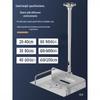 Versatile Projector Ceiling Mount and Wall Bracket with Retractable Lift and Shelf