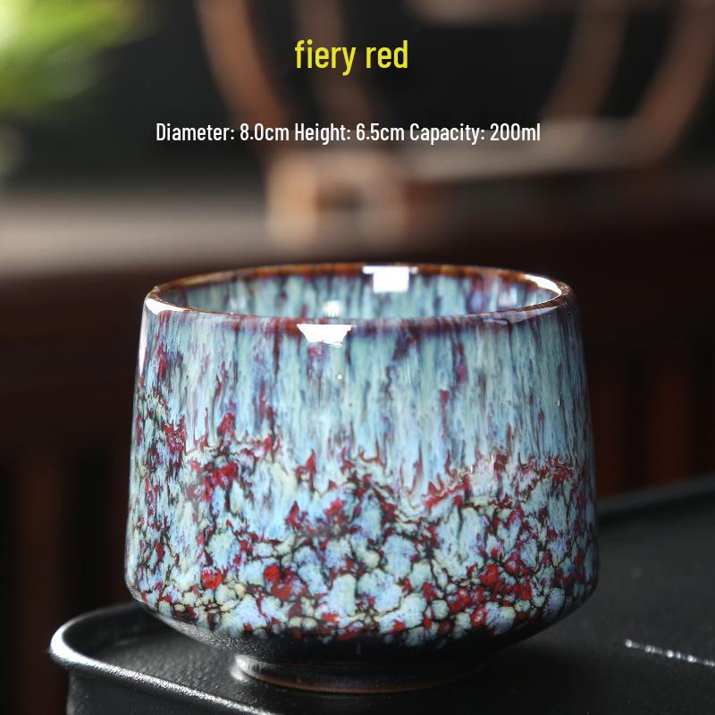 Retro Coarse Pottery Ceramic Coffee and Tea Cup for Home Use