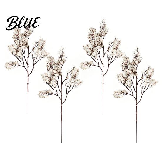 Durable Faux Plant Accents for Home Realistic Artificial Flowers Autumn Decoration Silk Floral Themed Interior Ornaments Branches Halloween