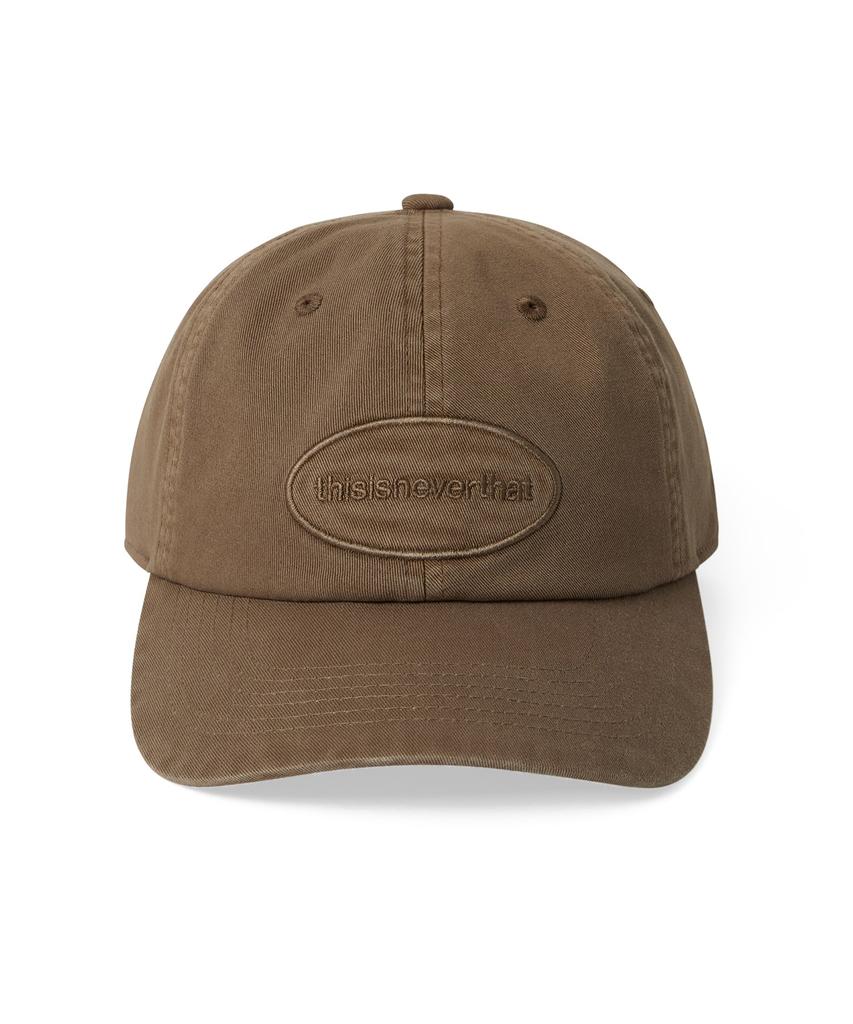 THISISNEVERTHAT Overdyed E/T-Logo Cap Camel