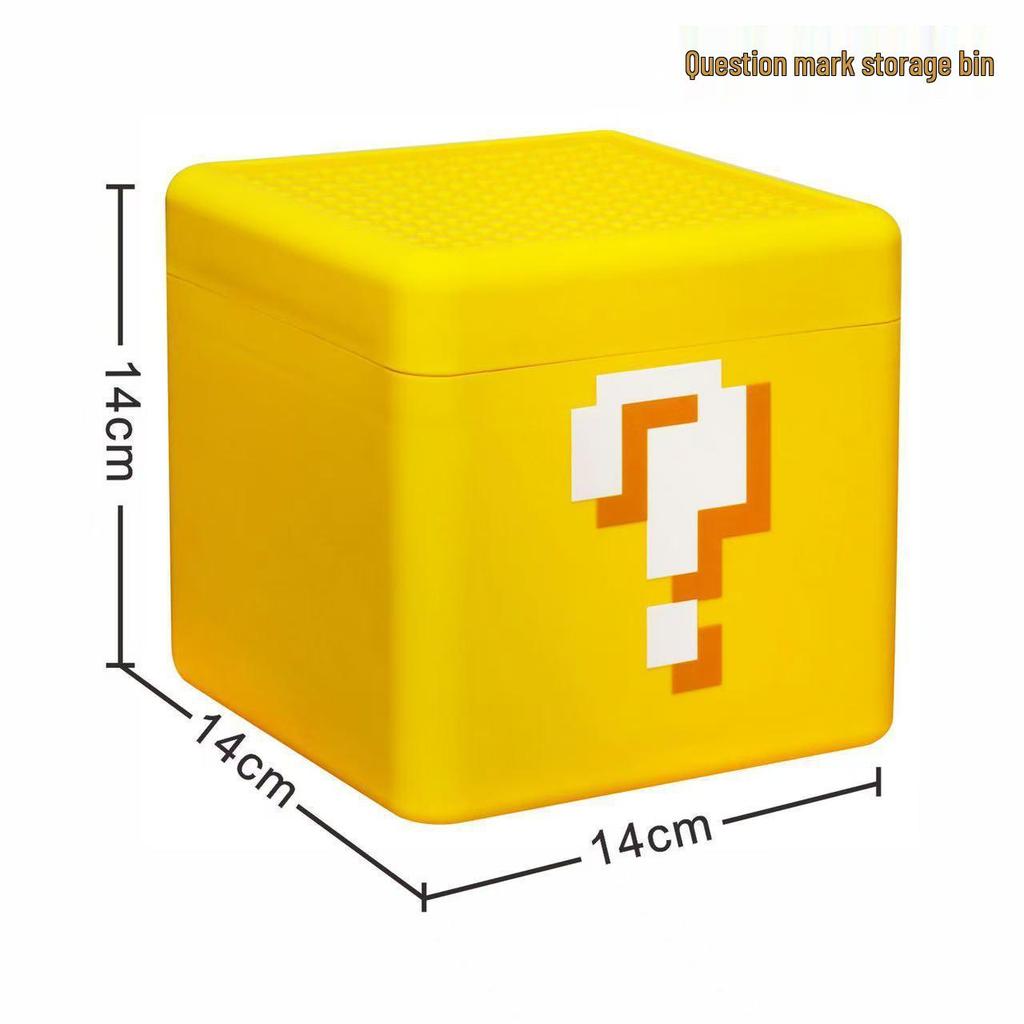 Magnetic Cube TNT Creeper Storage Box - Building Blocks & Desktop Organizer Toy