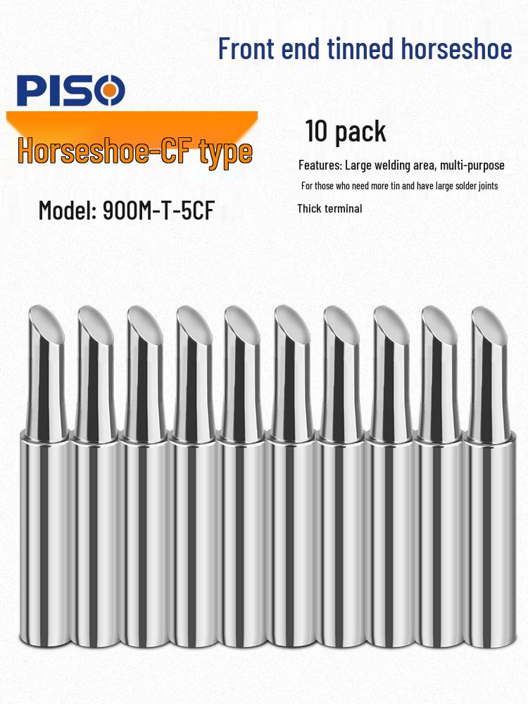 Lead-Free 936 Soldering Iron Tip, Constant Temperature, Internal Heating, 60W, Universal Needle Point, Horseshoe, Knife Shape.