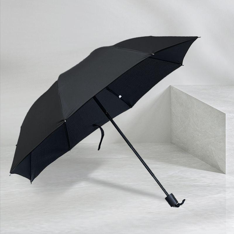 Parapluie pliant automatique pour femme avec protection UV et logo