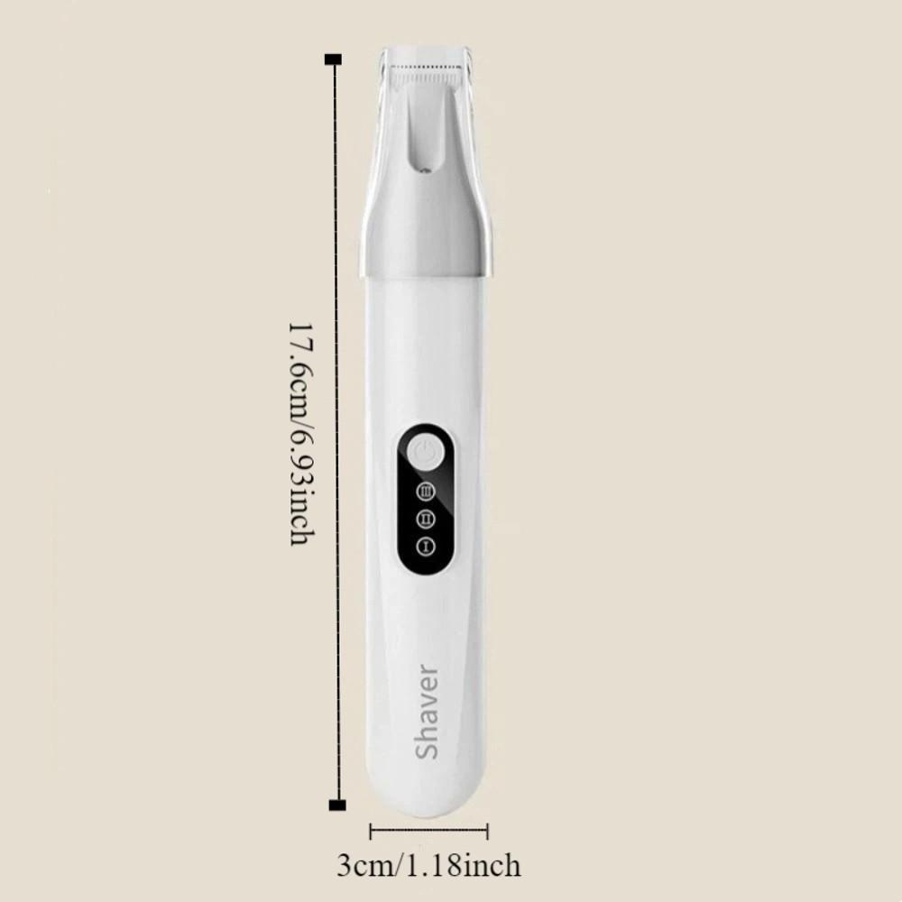 Electric Pet Hair Trimmer USB Charging Quiet Operation Pet Grooming Clippers Professional with LED Cat Electric Shaver