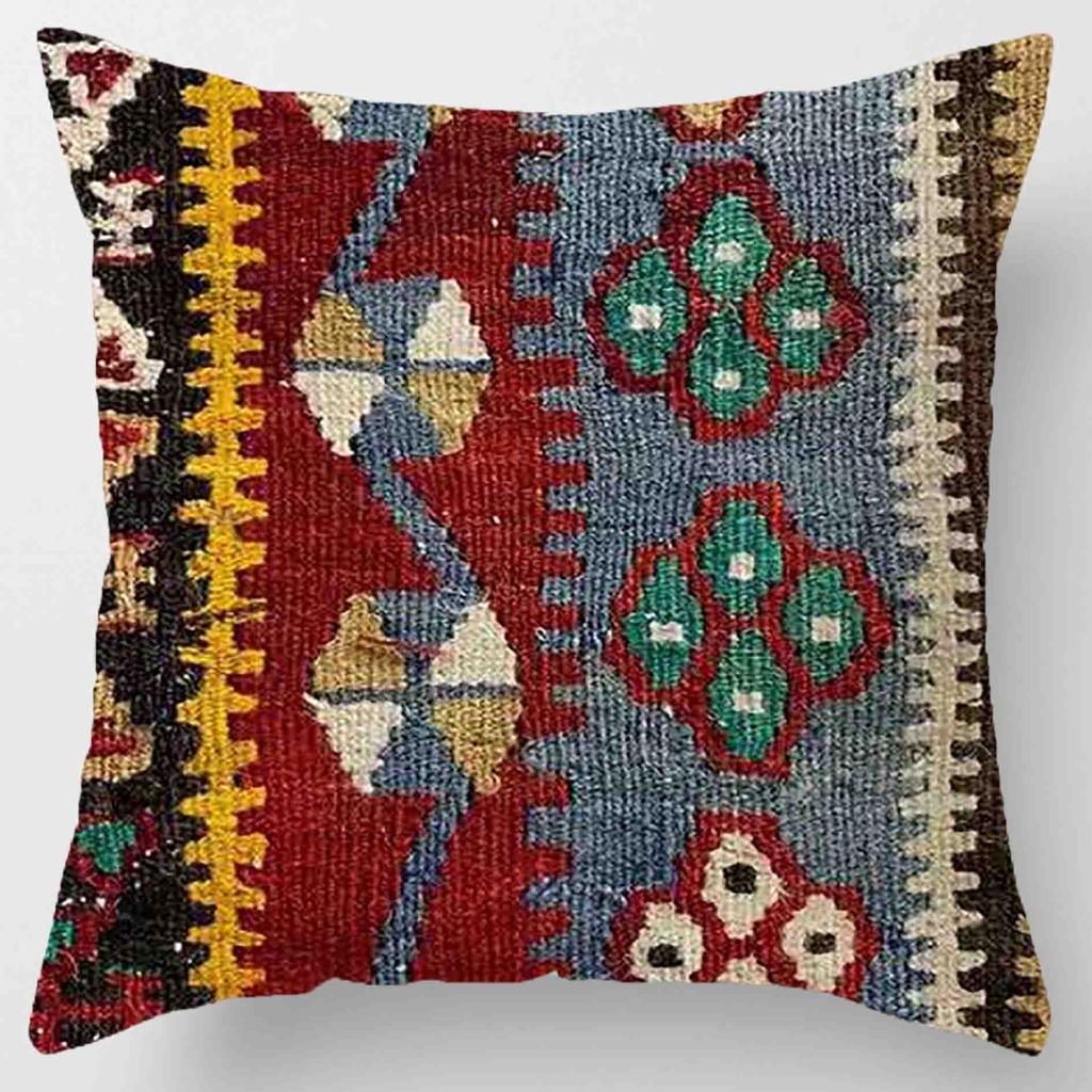 Bohemian Pillowcase Home Decor Polyester Comfortable Seat Cushion Geometric Cushion Family 45* 45cm Pillowcase