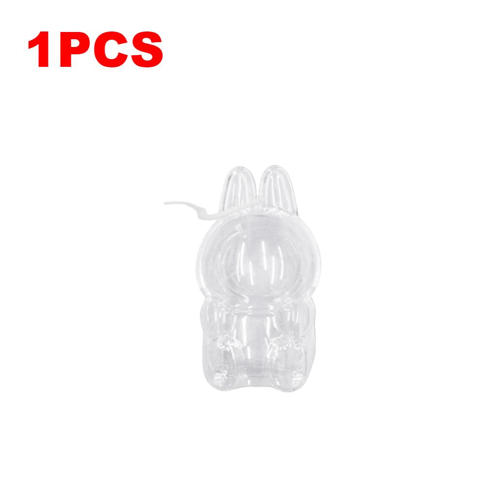 

Прозрачный защитный чехол для V1 V2 Labubu Защитный чехол Сидящая вечеринка Прозрачная защитная оболочка Пылезащитный чехол Чехол для куклы