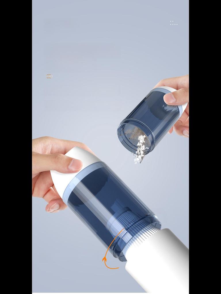 Compact Rechargeable Handheld Wet/Dry Car Vacuum Cleaner with Powerful Suction