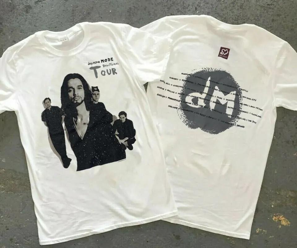 Depeche Mode Devotional Music Tour 1993 Double Sided shirt Unisex T-Shirt XXXL