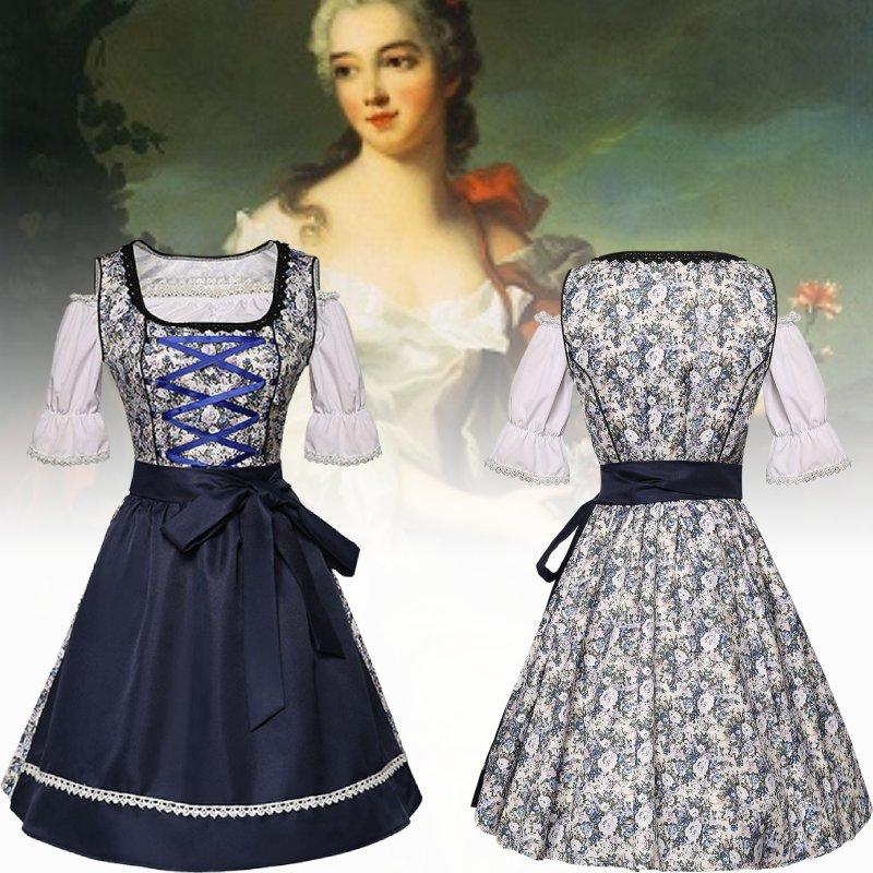 Female Bavarian National Uniform Cosplay Decoration Costume Skirt Performance