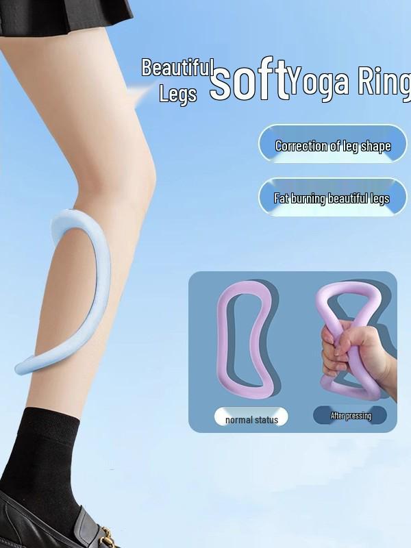 Yoga Ring for Leg Slimming, Stretching, and Shoulder Opening - Home Fitness & Relaxation Tool