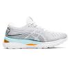 Asics Gel Nimbus 24 Weiß Reinsilber Damen Sneaker 1012B201-100