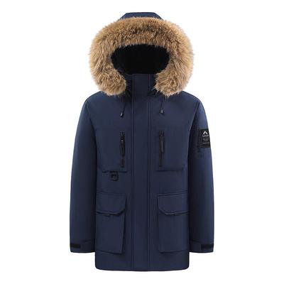 Cross-Border Thickened White Duck Down Jacket for Couples - Outdoor Mountaineering & Cold Protection