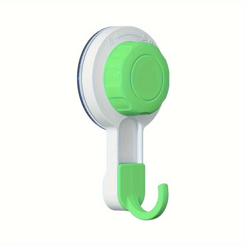 Fashion Wall-Mounted Utility Hooks - Strong Vacuum Suction Cup, Easy Install, No Hole, Heavy-Duty Plastic Organizer for Kitchen, Bathroom, Door