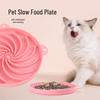 Pet Slow Feeder Silicone Licking Plate for Cats & Dogs, Non-Slip & Anti-Choking Design