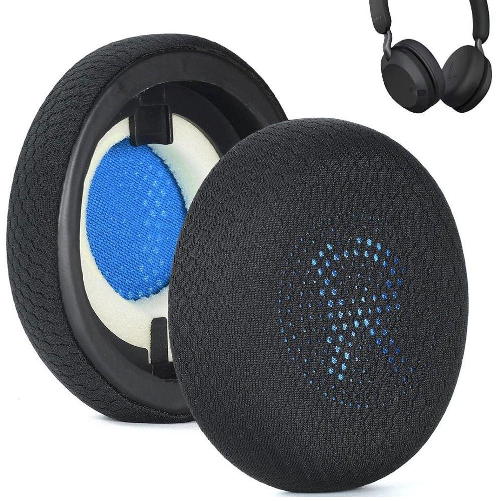 1 pair Replacement Earphone Cushions for Jabra Elite 45h Evolve2 65 UC Noise Cancelling