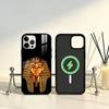 E-Ägypten P-Pharaonen Wandmalerei Handyhülle Für iPhone17,16,15,14,13,12,11 Plus,Pro Max Magnetisch Für Magsafe Kabelloses Laden