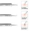 Ultra-fine Cell Pimples Blackhead Clip Tweezers Beauty Salon Remover Acne Needle Blackhead Deep Cleaner Clip Face Skin Care