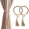 Boho Stil Gardinenraffhalter Elegante Gardinenhalter Verstellbare Vorhang-Raffhalter Schlafzimmer Deko