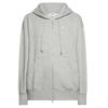 NSW Wmns Phoenix Fleece Oversized Kapuzenpullover mit durchgehendem Reißverschluss, Damen graues Sweatshirt