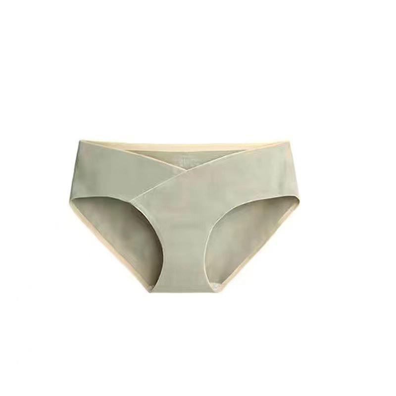 

Женское нижнее белье для беременных с заниженной талией, поддерживающие трусы, эластичные и тянущиеся трусики 2XL