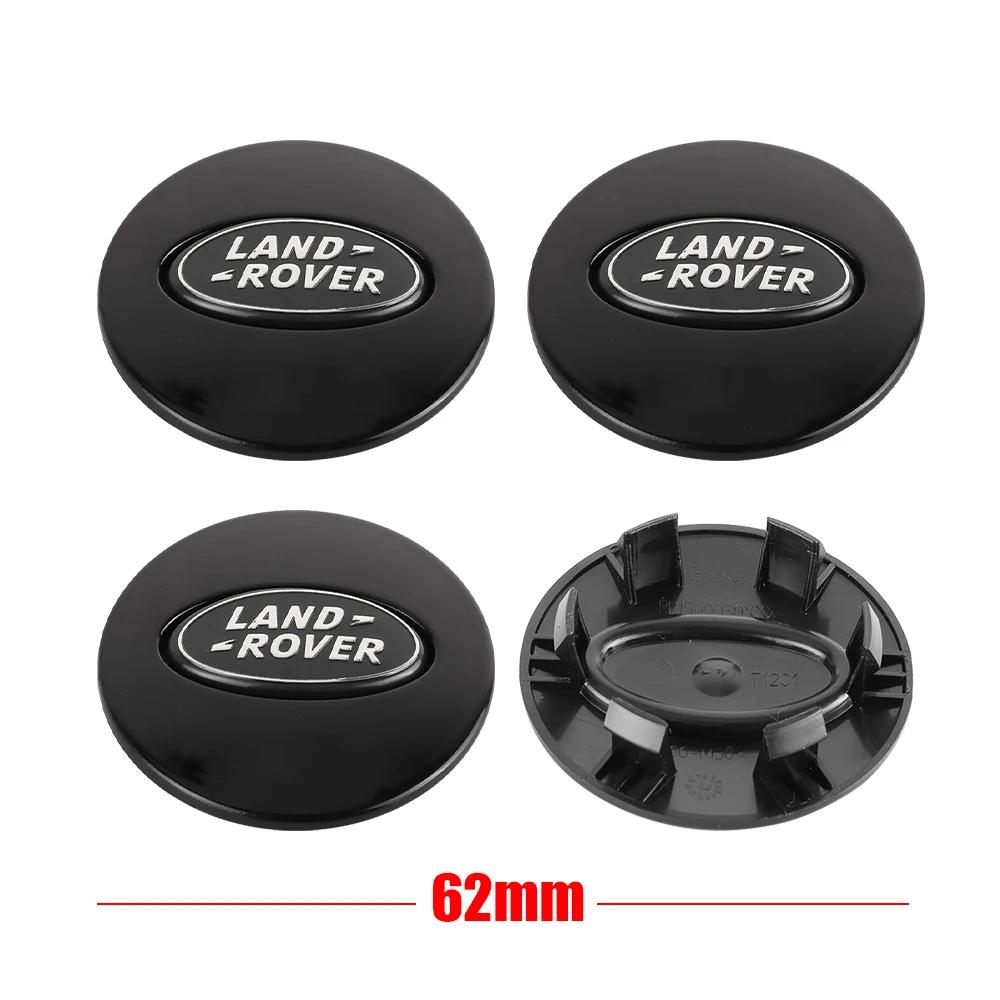 4pcs 62mm Car Hub Caps Wheel Center Cap Rims Covers Hubcaps Accessories Land Rover RANGE ROVER Sport L322 L320 Discovery 2 4