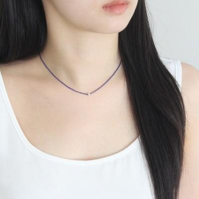 Evenesel Lapis Lazuli Slim Necklace