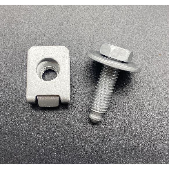 for Mercedes Benz C180 C200 C260 E200 E260 engine lower guard plate screw bottom plate rear seat bolt buckle nut