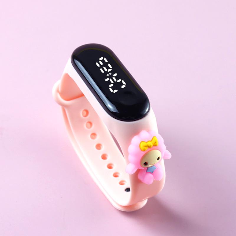 Waterproof LED Touch Cartoon Doll Watch for Kids and Adults - Student Sports Bracelet Gift