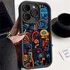 Phone Cover Case for iPhone 17 Pro Max 13 16 11 14 12 Pro 15 Plus 17e Air Colorful Pattern