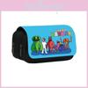 Garten Of Banban Double Layer Pencil Bag With Nylon Material For Students And School Supplies
