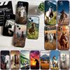 Fine Horse Phone Case for Samsung Galaxy S20 S21 Ultra FE Plus A26 A30 A30S A31 A52 A42 A50 A50S