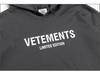 VTM Vitmeng Unisex Loose Casual Hoodie with Letter Print & Embroidery