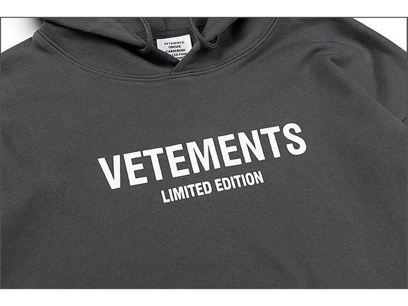 VTM Vitmeng Unisex Loose Casual Hoodie with Letter Print & Embroidery