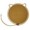 Cotton Rope Woven Cat Scratching Mat and Toy Ball Combo Cat Sleeping Pad Scratch-Resistant Wear-Resistant Washable Pet Mat